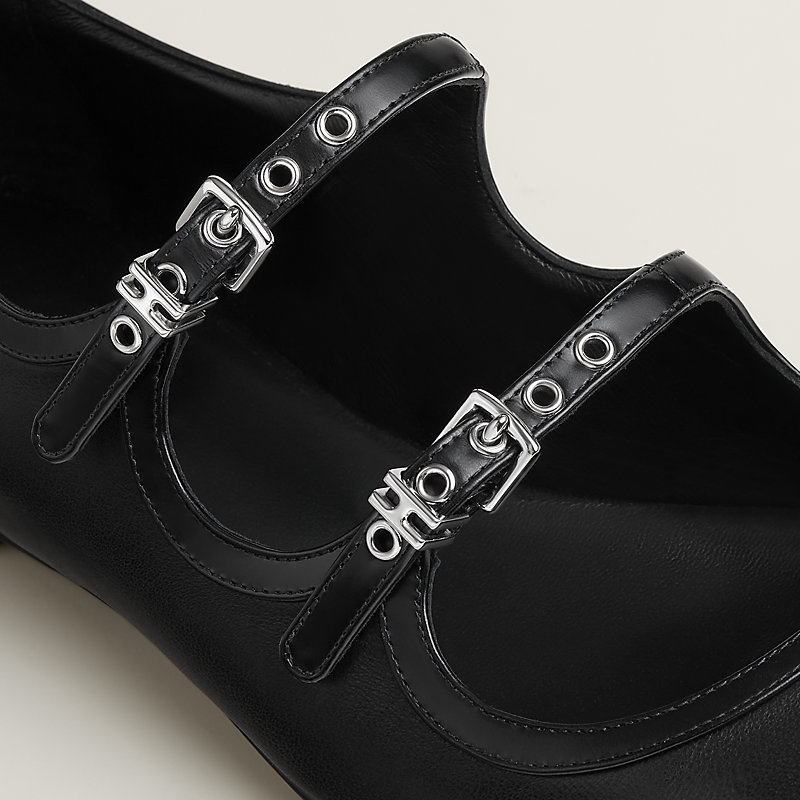 バレエシューズ 《リリア》 - ブラック | Hermès - エルメス-公式サイト